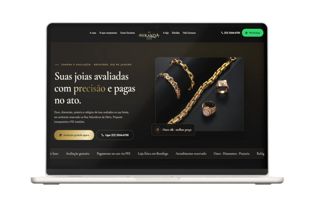 Loja de Compra e Venda de Ouro