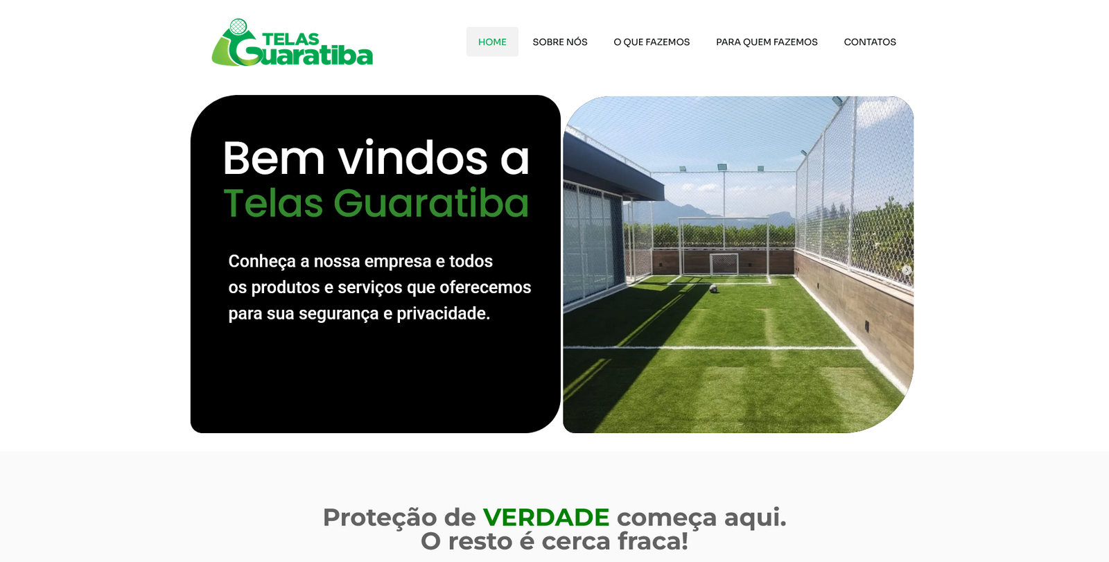 Site Telas Guaratiba